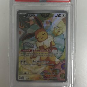 eevee promo evoluzioni prismatiche (psa 9) 173 pokemon center eng