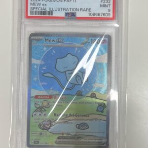MEW EX 232/91- Destino di Paldea-ITALIANO - PSA 9 - CARTA POKEMON GRADATA ITA
