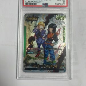 android 17/18 alternate art -psa 10 GEM MINT jap