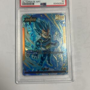 VEGETA #FB02105 - 2024 FUSION WORLD - BLAZING AURA - ALT ART L -psa 10 GEM MINT jap