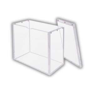 Box Case Protettivo Magnetico in Plexiglass per Box da 36 pacchetti-Accessori Carte Collezionabili