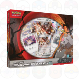 Collezione Ursaluna Luna Cremisi-EX -Pokemon ITA ( scintille folgoranti- scarlatto e violetto- corona astrale) SECONDA SCELTA