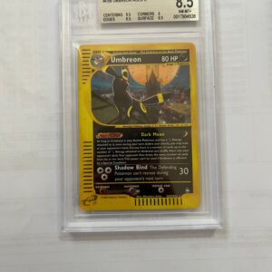 UMBREON HOLO AQUAPOLIS 2003- BGS 8,5  Mint - CARTA GRADATA ENG
