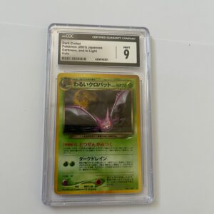 DARK CROBAT DARKNESS AND TO LIGHT HOLO - CGC 9 - CARTA GRADATA JAP