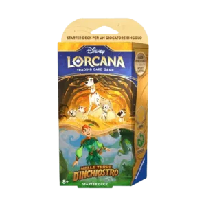 Nelle Terre d'Inchiostro Rubino/Zaffiro Starter Deck - Lorcana TCG Disney (ITA)