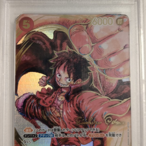MONKEY D. LUFFY #012 - OP05 1st ANNIVERSARY SIG 2023 - PSA GEM MINT 10 - CARTA GRADATA ONE PIECE JAP 2023