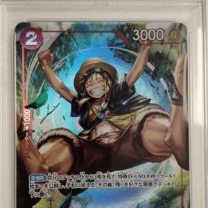 MONKEY D. LUFFY #013 - OP06 ALTERNATE ART 2023 - PSA GEM MINT 10 - CARTA GRADATA ONE PIECE JAP 2023