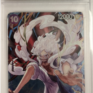 MONKEY D. LUFFY #041 - 1st ANNIVERSARY COMPLETE GUIDE 2023 - PSA GEM MINT 10 - CARTA GRADATA ONE PIECE JAP 2023