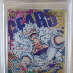ONE PIECE - MONKEY D. LUFFY 119 - OP05 ALTERNATIVE ART - PSA GEM MINT 10 - CARTA GRADATA ONE PIECE