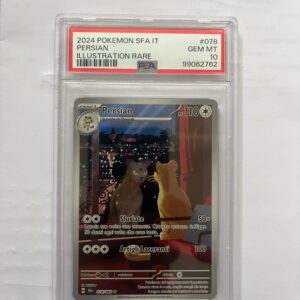 Persian 078- segreto fiabesco- ITALIANO - PSA 10 - CARTA POKEMON GRADATA ITA