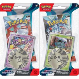 1x Pokemon Scarlet & Violet Paradox Rift Checklane Blister ENG