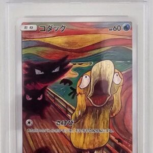 Psyduck 286 - PM JPN SM PROMO - MUNCH RETROSPECTIVE - 2018 - PSA 9 MINT - CARTA GRADATA JAP