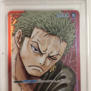RONONOA ZORO #001 - OP01 ALTERNATIVE ART 2022 - PSA GEM MINT 10 - CARTA GRADATA ONE PIECE JAP 2022