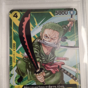 RORONOA ZORO #042 - SAIKYO JUMP - SETTEMBRE 2023 - PSA GEM MINT 10 - CARTA GRADATA ONE PIECE JAP 2023