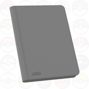 Ultimate Guard Zipfolio 360 - 18 Pocket XenoSkin Grigio - Accessori Carte Collezionabili