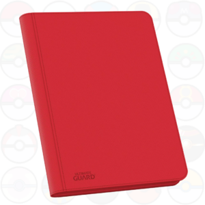 Ultimate Guard Zipfolio 480 - 24 Pocket XenoSkin red - Accessori Carte Collezionabili