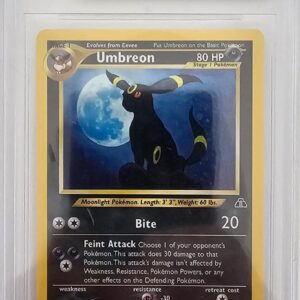 Umbreon HOLO 13/75 - NEO DISCOVERY - 2001 - BGS 8.5 Near Mint - CARTA GRADATA ENG