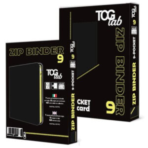 Raccoglitore con zip a 9 Tasche (468carte) - TUTTI I COLORI