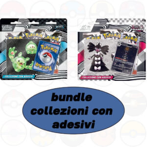 Bundle collezioni con adesivi-1 luce nera-1 fuoco bianco ITA