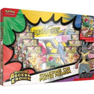 Megaevoluzione: Ascesa Eroica - Collezione con Poster Premium - Mega Lucario (ITA) prevendita