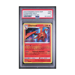 Charizard holo prerelease swsh066 - PSA 9-(ITA)