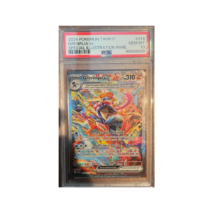 Greninja ex 214/167 special ill.rare crepuscolo - PSA 10 GEM MINT - CARTA GRADATA ITA