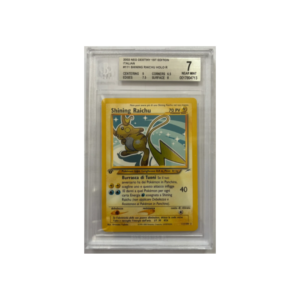 SHINING RAICHU- BGS 7 Mint - CARTA GRADATA ITA BGS ITA