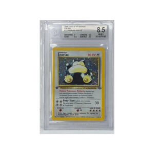 Snorlax Holo reverse 1 st jungle- BGS 8,5 - CARTA GRADATA ITA