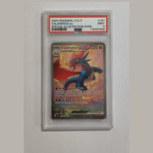 Salamance ex special illustration rare 187/159 avventure insieme- PSA 9- CARTA GRADATA ITA