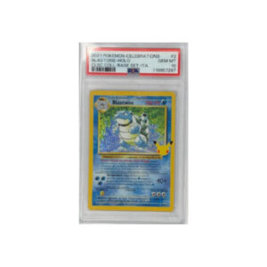 Blastoise holo 25Th Granfesta - PSA 10 GEM MINT - CARTA GRADATA ITA