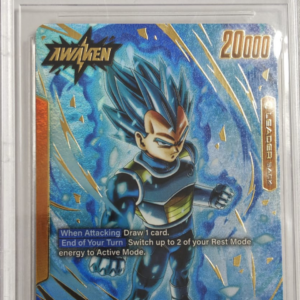 VEGETA #FB02105 - 2024 FUSION WORLD - BLAZING AURA - ALT ART L - BGS 10 GEM MINT ENG