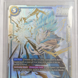 VEGITO SUPER #FB02139 - 2024 FUSION WORLD - BLAZING AURA - ALT ART SCR - BGS 10 GEM MINT ENG