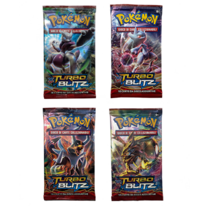XY TURBO BLITZ - ArtSet di 4 bustine