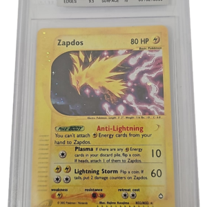 Zapdos HOLO R - Acquapolis - 2003 - BGS 9 Mint - CARTA GRADATA ENG