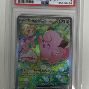 cleafairy di lylia 184/159 special ill.rare- PSA 9- CARTA GRADATA ITA