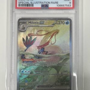 milotic ex 237/191 special ill.rare scintille folgoranti - PSA 9- CARTA GRADATA ITA