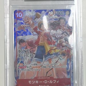 one piece monkey d luffy st10 006 promo (bgs9,5) jap
