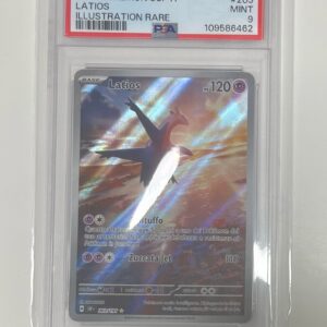 latios ex 203/191 ill.rare scintille folgoranti  - PSA 9- CARTA GRADATA ITA