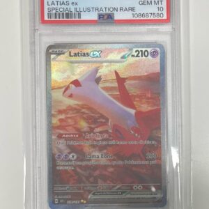 latias ex 239/191 special ill.rare scintille folgoranti  - PSA 10- CARTA GRADATA ITA