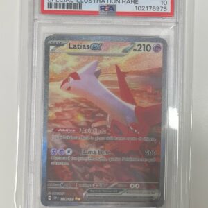 latias ex 239/191 special ill.rare scintille folgoranti  - PSA 10- CARTA GRADATA ITA