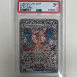 Charizard EX 223/197 - Ossidiana Infuocata - 2024 - PSA 9 MINT - CARTA GRADATA ITA