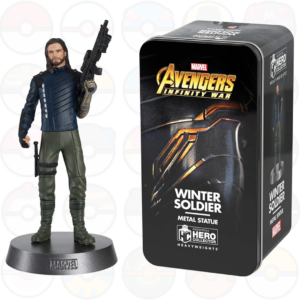 Marvel Winter Soldier - Statuetta Metallo in Tin Box