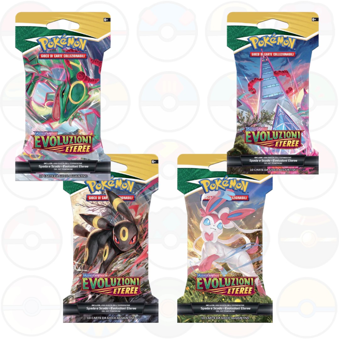 paper sleeve evoluzioni eteree art set