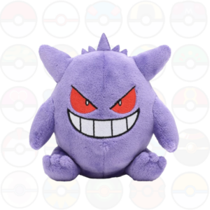 Gengar Peluche - Pokemon FIT - Pokemon Center Giapponesi - pupazzo di Gengar originale