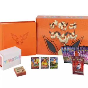 Pokemon TCG S-Chinese Eevee GX Gift Box Flareon