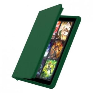 Ultimate Guard Zipfolio 360 - 18 Pocket XenoSkin green- Accessori Carte Collezionabili