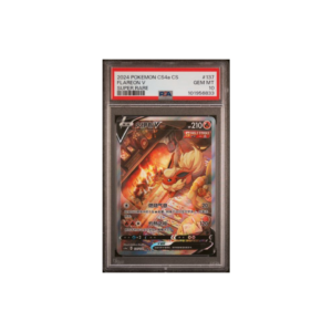 Flareon V SUPER RARE 137/132-PSA10- Carta Gradata Cina