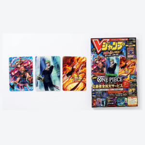 ONE PIECE CARD GAME PROMO PACK V JUMP/Magazine included: LUFFY – SANJI – ZORO [JAP]