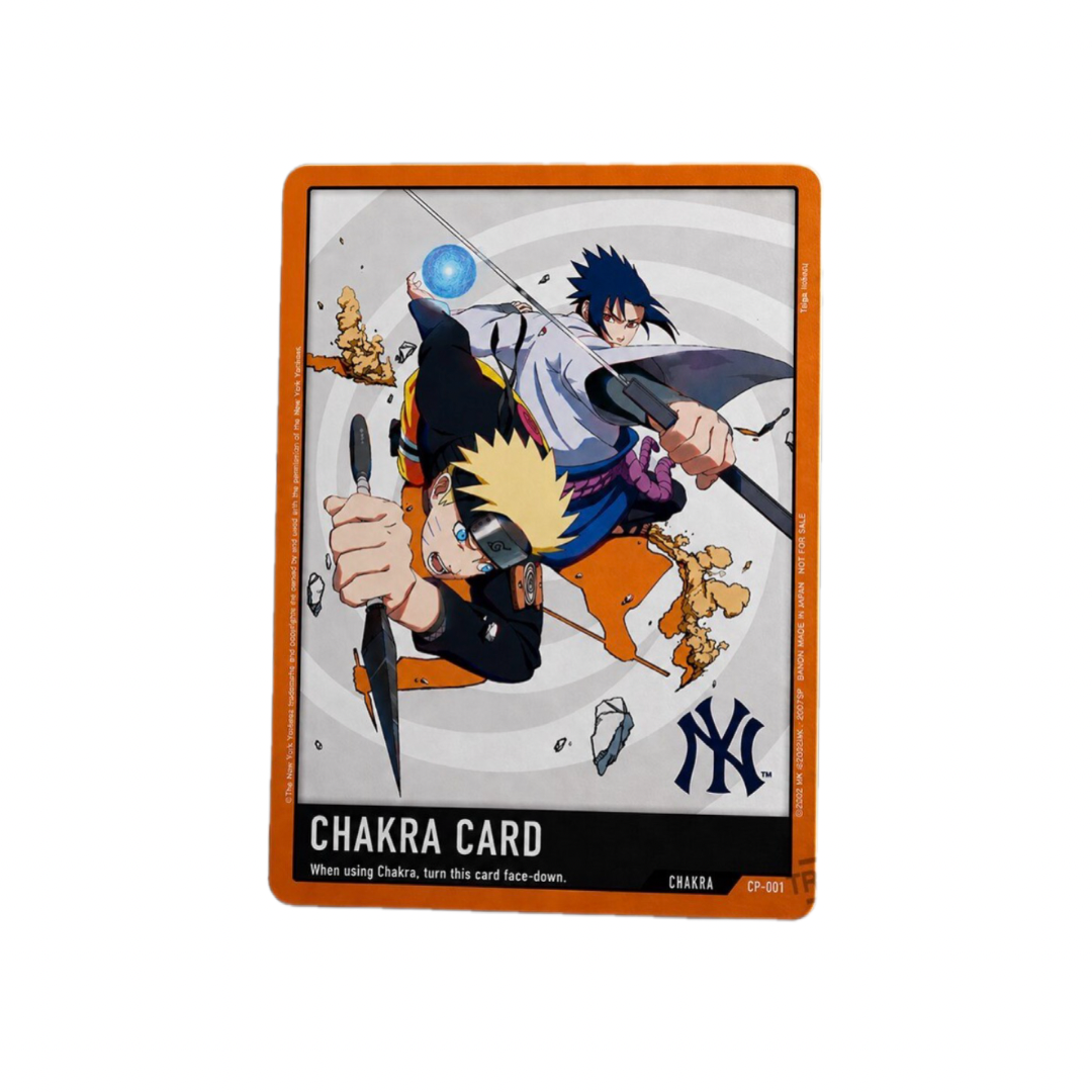 NARUTO Yankees Stadium Exclusive Chakra Card CP-001